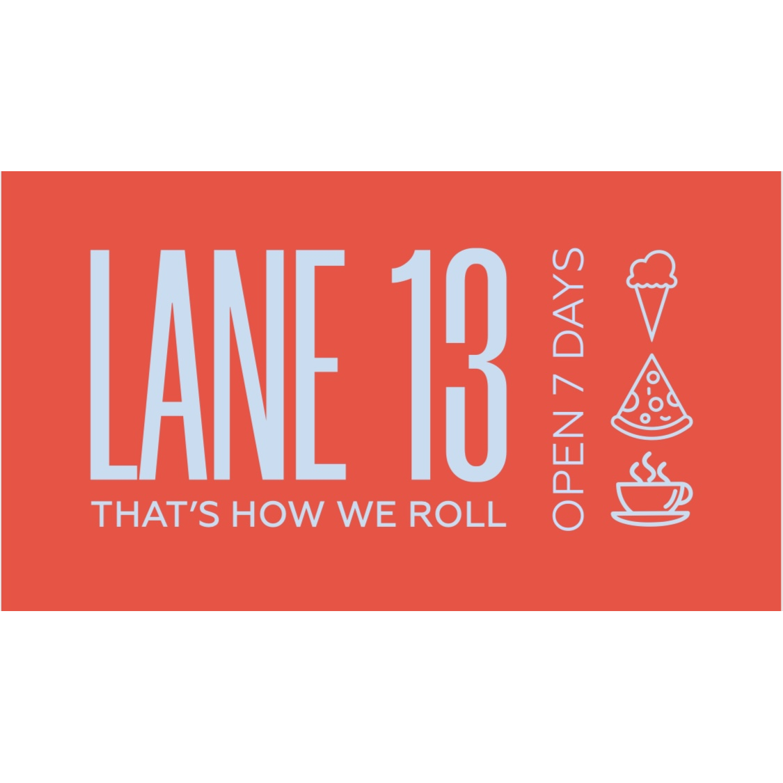 Logo for Lane 13 Cafe